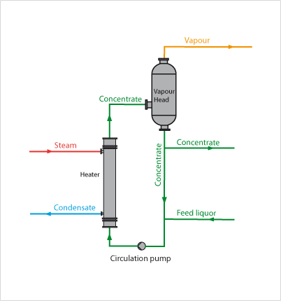 forced circulation evaporator